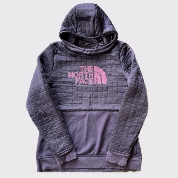 North Face Women’s Purple Hoody - Picture 1 of 5
